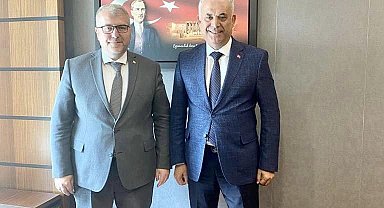 Başkan Yaman'dan TBMM'ye ziyaret