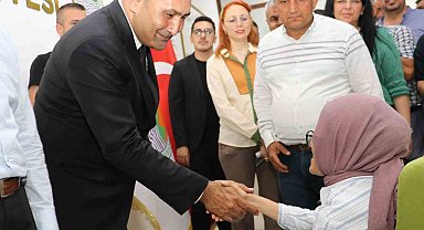 Başkan Yılmaz, personeliyle bayramlaştı