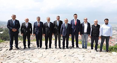 Başkanlara şehri tanıttı