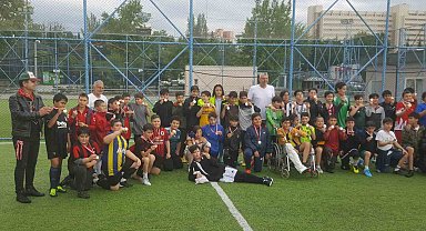 Başkentte gençler arası futbol turnuvası