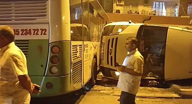 Batman'da belediye otobüsü ve minibüs çarpıştı: 8 yaralı