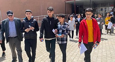 Bayburt'ta LGS başarıyla tamamlandı