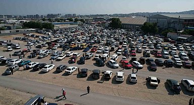 Bayram arifesi oto pazarı ilgi görmedi
