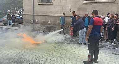 Belediye personelleri 'İş Sağlığı ve Güvenliği' eğitimine katıldı