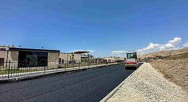 Beşyol Millet Bahçesi yolu asfaltlandı