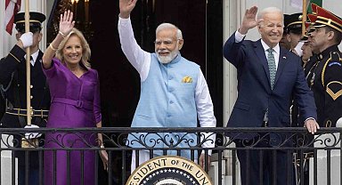 Biden, Modi'yi Beyaz Saray'da ağırladı