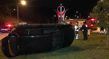 Bilecik'te alkollü sürücü kaza yaptı: 1 yaralı