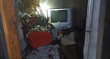 Bilecik'te mermer fabrikasında çıkan yangın korkuttu