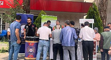 Bingöl'de vatandaşlar uyuşturucuyla mücadele konusunda bilgilendirildi