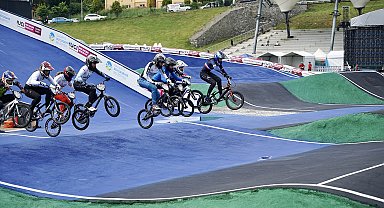 BMX World Cup Sakarya'da fırtına estirdi