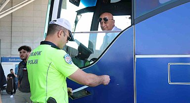 Bolu'da bayram öncesi terminalde sıkı denetim