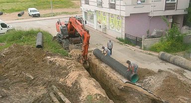 Bozüyük'te alt yapı çalışmaları devam ediyor