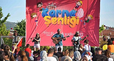 Bozüyük'te çocuklar Karne Şenliğinde eğlendi