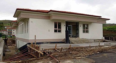 Bozüyük'te yapımı devam eden cemevinde sona gelindi