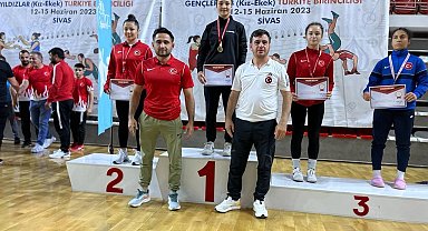 Bozüyüklü Başak Duman Türkiye ikincisi oldu