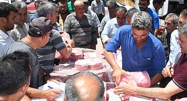 Buldanlı hayvan yetiştiricilerine destek