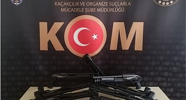 Burdur'da kaçak silah operasyonu