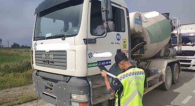 Burdur'da trafik denetimlerinde 535 araç kontrol edildi