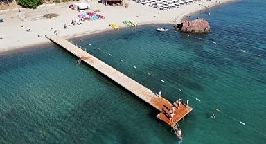 Burhaniye Ören'de iskele sevinci