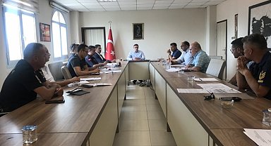 Burhaniye'de yaz tedbirleri toplantısı yapıldı