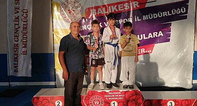 Burhaniyeli sporcuların başarısı sevindirdi