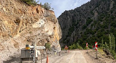 Büyükşehir, çalışma yapılan Kapuzbaşı Şelaleleri yolunu bayram boyunca ulaşıma açtı