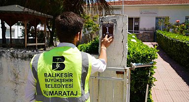 Büyükşehir'den 20 ilçeye 30 milyon liralık numarataj yatırımı