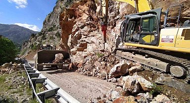 Büyükşehir'den Kapuzbaşı Şelaleleri yolunda önemli çalışma