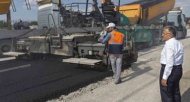 Büyükşehir'den Sarıoğlan'a 7 bin ton asfalt