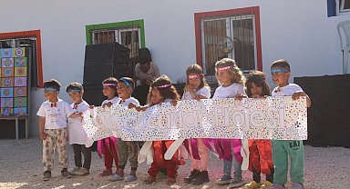 Çadırkentte çocuk işçiliğinin önlenmesi amacıyla Sosyal Destek Merkezi açıldı