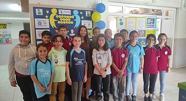 Çallı öğrenciler, 5 ülkeden yaşıtlarıyla ortak proje yürüttü