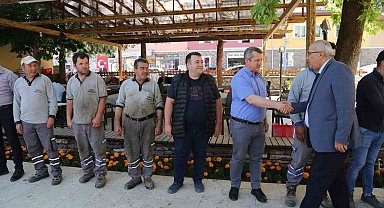 Çameli Belediyesi'nde bayramlaşma merasimi