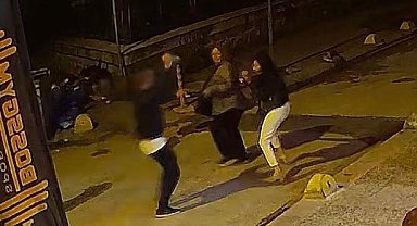 Cani eski sevgilinin bıçaklı saldırısı anbean güvenlik kameralarına yansıdı