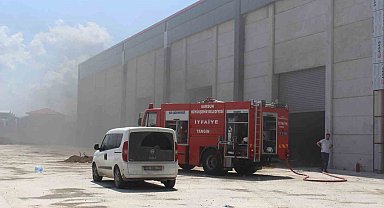 Çarşamba OSB'de korkutan yangın