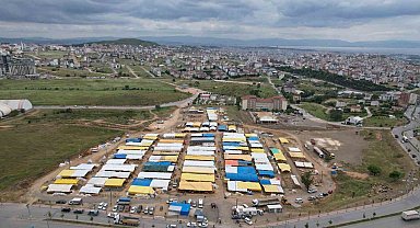 Çayırova Kurban Pazarına hayvanlar gelmeye başladı