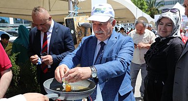 Çevre Haftası kutlamasında "ateş ocağı" ilgi odağı oldu