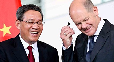 Çin Başbakanı Li ile Almanya Başbakanı Scholz ticaret, iklim değişikliği ve ekonomik ilişkileri ele aldı