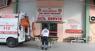 Çine'de iş kazası