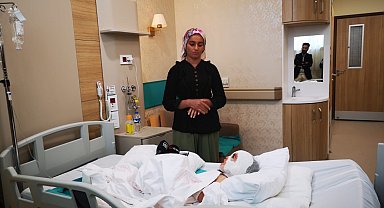 Çizgi film izlerken çıkan yangından yaralı kurtulan çocukların tedavileri sürüyor