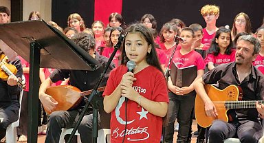 Çocuk korosunun konseri tam not aldı