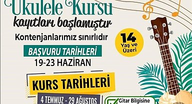 Çocuk resim atölyesi ve ukulele kursu kayıtları başladı