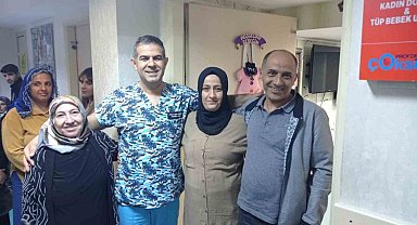 Çocuk sahibi olamayan çift, müjdeyi Diyarbakır'da aldı