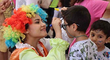 Çocuklar bayram sevincini erken yaşadı