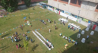 Çocuklar çevre şenliğinde doyasıya eğlendi