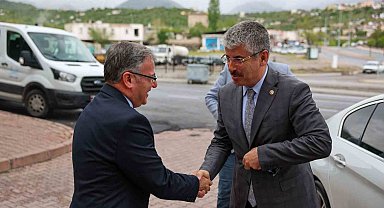 Çopuroğlu'ndan Hacılara teşekkür ziyareti