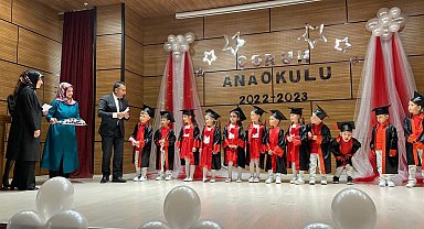 Çoruh Anaokulu öğrencileri yılsonu gösterilerini sergiledi