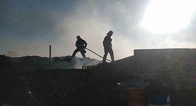 Çorum'daki hurdalık yangını kontrol altına alındı