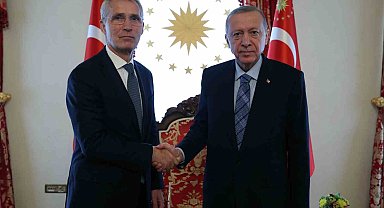 Cumhurbaşkanı Erdoğan, NATO Genel Sekreteri Stoltenberg'i kabul etti