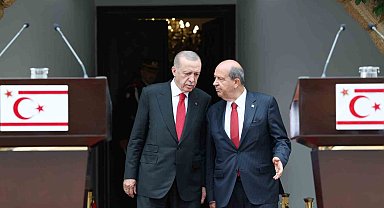 Cumhurbaşkanı Erdoğan: "Müzakere masasına geri dönülecekse bunun yolu Kuzey Kıbrıs Türk Cumhuriyeti'nin tanınmasından geçmektedir"
