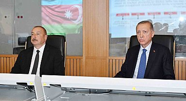 Cumhurbaşkanı Erdoğan ve Cumhurbaşkanı Aliyev, Hava Komuta Merkezi'nin açılışını gerçekleştirdi